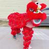14 Inch Double Lion Dance Mascot Costume Chinese Traditional Dragon Lion Dance for 15+ Age Party Carnival Festivall(Light Pink) view 2