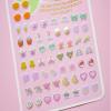Stick On Earrings - Girls 3D Unicorn Sticker Earrings Self-Adhesive Glitter Craft Gem Stickers (Unicorn) view 3