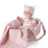 eDollable 12 Inches Baby Doll Toys Set with Accessories, Includes Doll Carrier Bassinet Bed, Pacifier and Blanket, First Baby Doll for Toddler Girls Age 3+ view 1