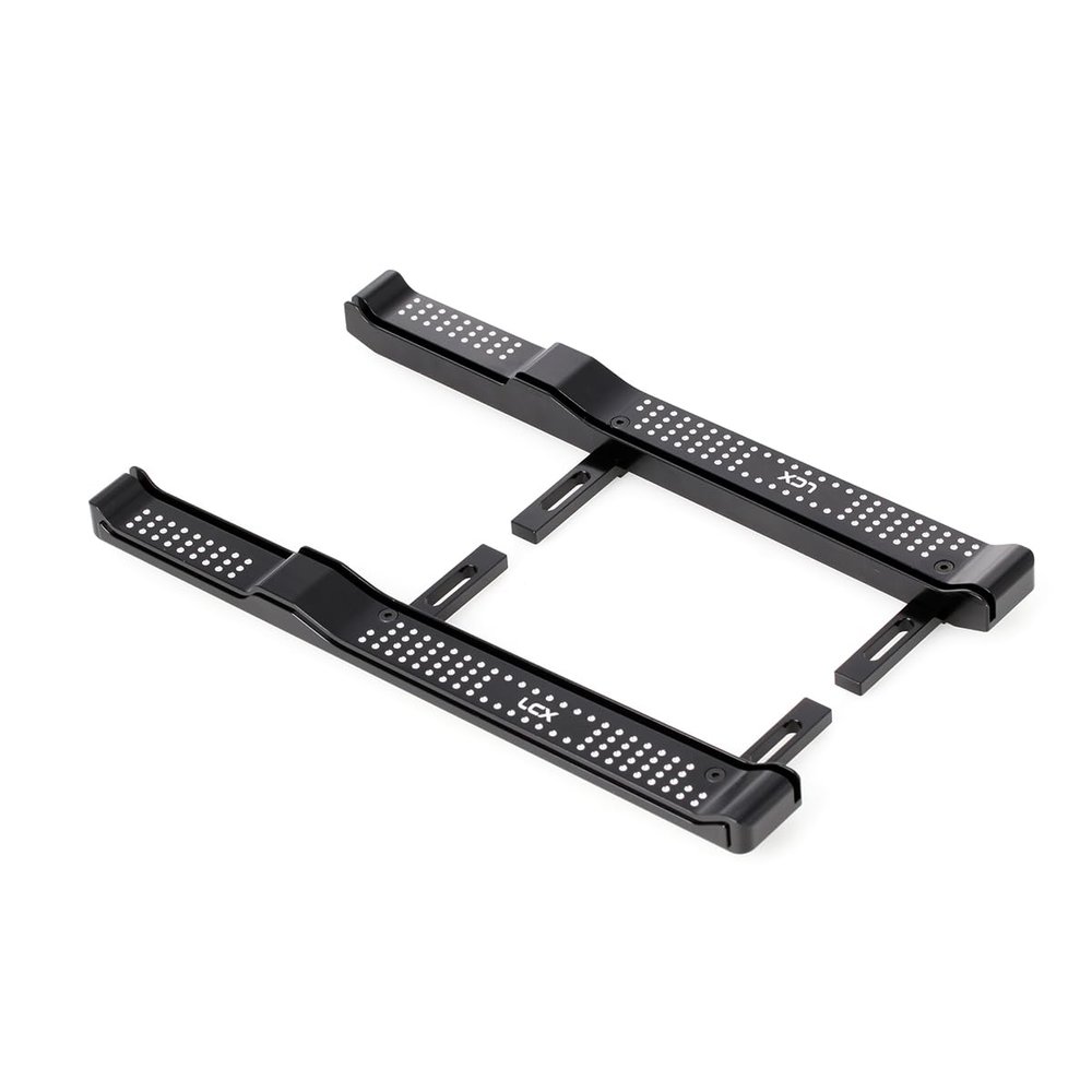 LCX Racing 1/6th RC Crawler Car Aluminum Rock Slider Side Step Running Board for Axial SCX6, Upgrades Parts Accessories