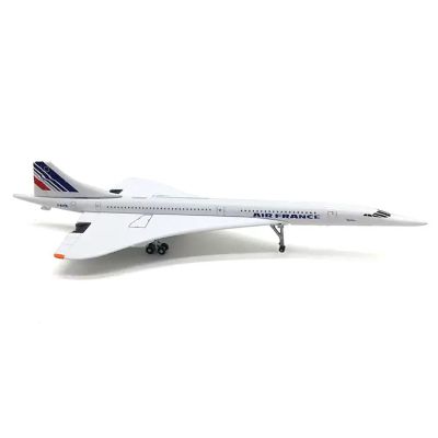 Air France Concorde 1/400 Scale Jet Collectibles Diecast Plane Model Aircraft for Collection Gift Ornament