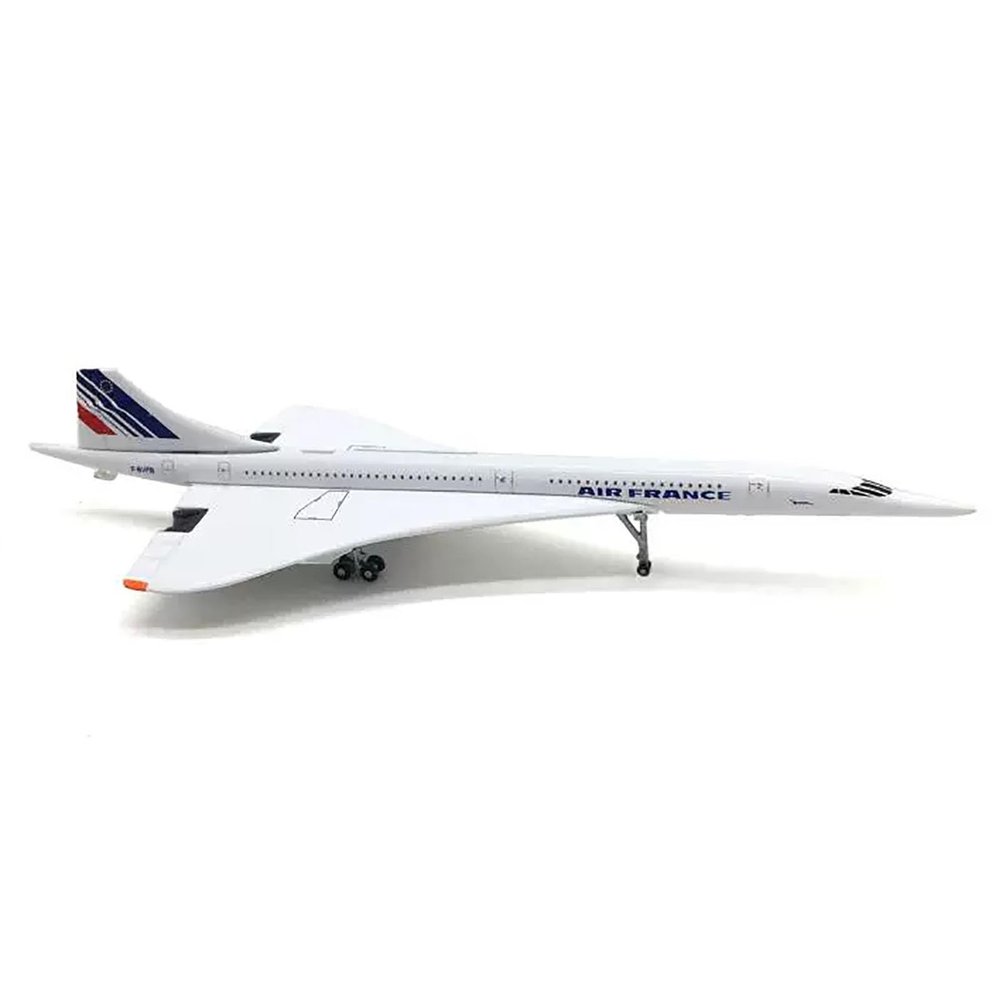 Air France Concorde 1/400 Scale Jet Collectibles Diecast Plane Model Aircraft for Collection Gift Ornament