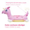 HOHQB Dinosaur Pool Rings Triceratops for Kids Girls, Swim Rings Pool Floats Kids for Ages 4-8-12, Pool Toys for Toddlers 3-5 view 2
