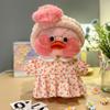 HACHIMI Duck Plush Clothes Set, 13 Pcs of Stuffed Animal Clothes for 12 in Duck Stuffed Animals or Plush Toys (Pink) view 4