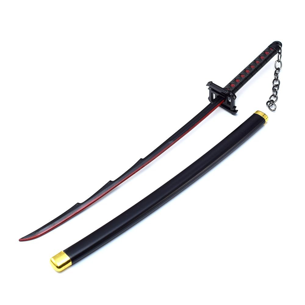ARAZI Ichigo Zangetsu Model,10.3In,All Metal Material with Scabbard,Mini Table Decor