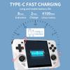 RGB30 Handheld Retro Game Console, 16+64G with 10,000 Games, JELOS System & RK3566 CPU, 4-inch IPS Acrade Portable Video Game Console for Kids Adults,WiFi&Bluetooth (White) view 4
