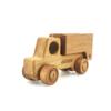 Personalized Handcrafted Wooden Truck Toys For Toddlers, Customized Dump Truck 2 Year Old Boy Birthday Gift, Trucks For Toddlers 2-4 Years, 3 Year Old Boy Toys Semi Truck, Baby Shower Ring Bear Gift view 1