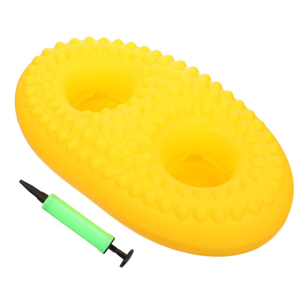 BESTonZON 1set Inflatable Pool Drink Holder Multi-Function Accessory for Easy to Inflate Safe Material Convenient for Family and Friends Pump