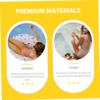 BESTonZON 1set Inflatable Pool Drink Holder Multi-Function Accessory for Easy to Inflate Safe Material Convenient for Family and Friends Pump view 3