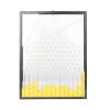 Galton Board, Galton Board Desk Toy, Dalton Board, Experimental Model for Demonstration of Random Phenomen, Physicalschool Laboratory Teaching Demonstration Random Distribution (Yellow) view 1
