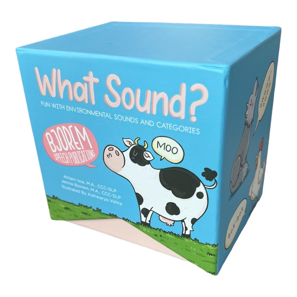 Bjorem Speech What Sound?  Engaging Early Childhood and Speech & Language Development Game for All Children Ages 2-6 | Fun Sound Exploration & Categorization Great for Autistic Children