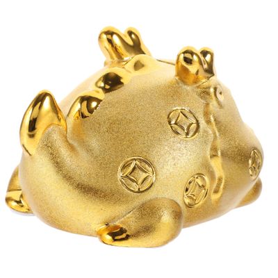 Abaodam Ceramic Dragon Piggy Bank Adorable Saving Jar for Boys and Girls Adults Lightweight Decorative Dragon Figurine for Home Office Desk Great Birthdays and Holidays