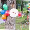 Amosfun 6grids Diy Prize Wheel Game Rotating Turntable for Parties and Events Fun Carnival Spinner with Unique Design Engaging Game Prop for Family Gatherings and Celebrations view 4