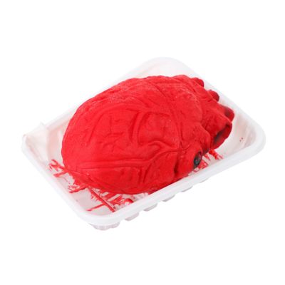 VICASKY Halloween Heart Food Box Prop Adornment for Haunted House Decoration Realistic Fake Organ Decoration for Spooky Events and Gatherings