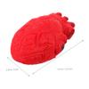 VICASKY Halloween Heart Food Box Prop Adornment for Haunted House Decoration Realistic Fake Organ Decoration for Spooky Events and Gatherings view 3