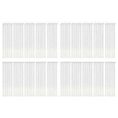 200mm Silver Steel Z Push Rods, for KT Fixed Wing Aircraft Model Remote Control Enthusiasts