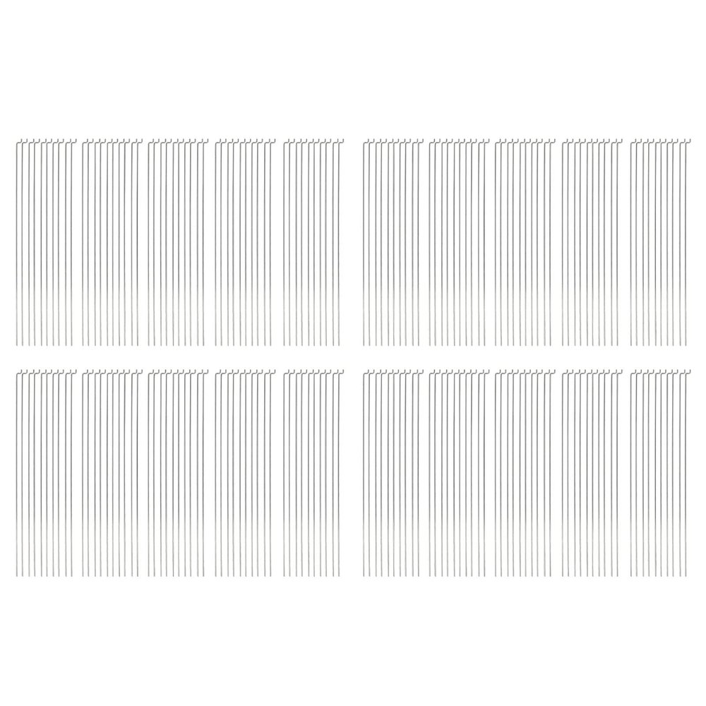 200mm Silver Steel Z Push Rods, for KT Fixed Wing Aircraft Model Remote Control Enthusiasts