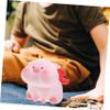 Abaodam Adorable Piggy Bank for Boys and Girls Cute Pig Shaped Money Saving Box Lovely Bank for Financial Learning Birthday for Safe and Design view 3