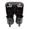 Durable Black Metal Servo for WLtoys XK X450, Easy Installation, Suitable for RC Drones and Fixed Wing Aircraft view 1
