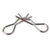 OSALADI 100pcs r Shape Rc Model Body Shell Clip for Toys Stainless Steel Lasting 1:10 Scale view 1