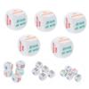 ifundom 5pcs Bachelorette Party Drinking Game Dice Fun Entertainment for Adults Reusable Dices for Parties Easy to Carry for Home Bars Events view 4