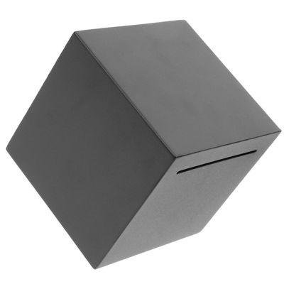 Abaodam Stainless Steel Piggy Bank for Adults Unbreakable Saving Box Modern Design for Home School and to Clean Storage