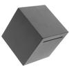Abaodam Stainless Steel Piggy Bank for Adults Unbreakable Saving Box Modern Design for Home School and to Clean Storage view 1