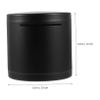 Abaodam Sturdy Emergency Savings Bank Compact Money Bank Metal Piggy Coins Container view 2