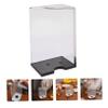 ifundom Acrylic Playing Card Stand for Decks Clear Non-Slip Holder for Home Board Games Design Card Game Enthusiasts view 3
