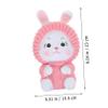 Abaodam Bunny Piggy Bank for Boys and Girls Cute Holder Adorable Desktop Money Pot for Fun Saving Decor for Girls Birthday Promotes Saving Habits view 2