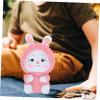 Abaodam Bunny Piggy Bank for Boys and Girls Cute Holder Adorable Desktop Money Pot for Fun Saving Decor for Girls Birthday Promotes Saving Habits view 3