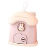 Abaodam Cartoon Mushroom House Piggy Bank Capacity Savings Jar for Boys and Girls Cute Design Bank Key for Bedroom and Office Decor view 1