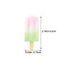 Abaodam 15pcs Artificial Ice Cream Realistic Simulation Popsicle Model Replica Fake Ice Cream Food Model for Home Kitchen Cabinet Desk Shops view 2