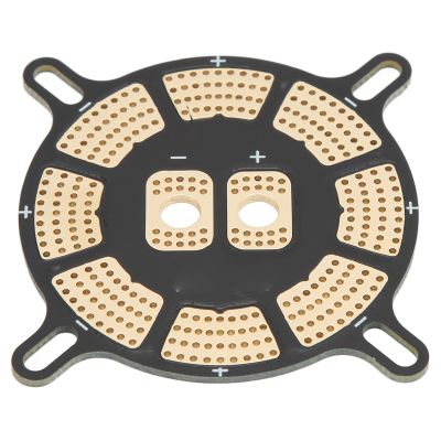 200A High Current Power Distribution Board for RC DIY FPV Drone, Simple for Wide Applicability, PlasticCopper, Black