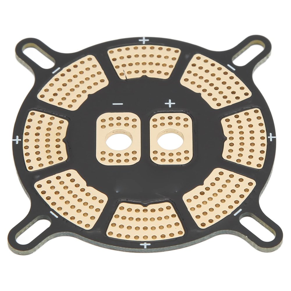 200A High Current Power Distribution Board for RC DIY FPV Drone, Simple for Wide Applicability, PlasticCopper, Black