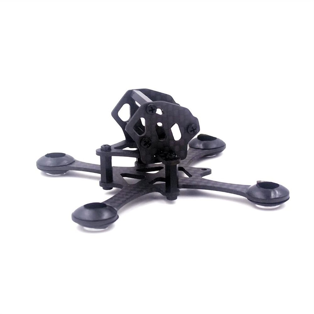 VERBANA FPV Drone Mini Carbon Fiber Frame Kit 85mm Wheelbase Spare Part for 7MM Brushed Hollow Cup Motor F3 Flight Control FPV Racing Drone Accessories (Color : 7mm Rack)