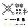 VERBANA FPV Drone Mini Carbon Fiber Frame Kit 85mm Wheelbase Spare Part for 7MM Brushed Hollow Cup Motor F3 Flight Control FPV Racing Drone Accessories (Color : 7mm Rack) view 4