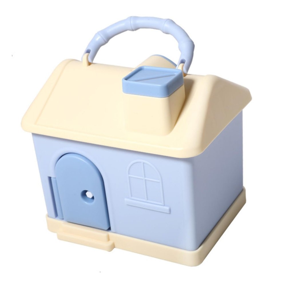 Abaodam Boys and Girls Cartoon House Piggy Bank Fun Saving Jar for Home Decor and Birthday Develops Saving Habits Ample Capacity