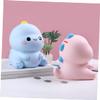 Abaodam Cartoon Dinosaurs Bank Adorable Vinyl Piggy Bank for Boys and Girls Fun Money Container Creative Home Decor and Toy Style view 2
