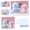 Abaodam Cartoon Dinosaurs Bank Adorable Vinyl Piggy Bank for Boys and Girls Fun Money Container Creative Home Decor and Toy Style view 4