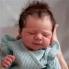 Anano 18 Inch Real Life Reborn Baby Dolls Silicone Full Body Girl Realistic Baby Dolls That Look Real Babies Reborn Doll Silicone Full Body Anatomically Correct view 2