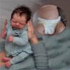 Anano 18 Inch Real Life Reborn Baby Dolls Silicone Full Body Girl Realistic Baby Dolls That Look Real Babies Reborn Doll Silicone Full Body Anatomically Correct view 3