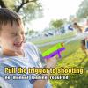 2 Pack Water Gun for Kids - Squirt Guns Water Blaster Soaker 100CC Capacity Water Pistol Toys for Boys Girls Toddlers, Ideal Summer Gifts for Swimming Pool Beach Outdoor Water Toys (Purple Green1) view 3