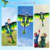 62" Dragon Kite for Kids and Adults, Easy to Fly Huge Dinosaur Kites for Kids Ages 4-8 8-12 with 328FT String for Beach Trip Park Birthday Easter Gifts Family Outdoor Games and Activities, 2 Pack view 3