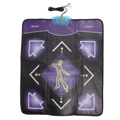LOCADENCE Dance Mat, Soft Prevent Slip Wearable 100 Music 60 Games Mat, Dual Use Dancing Pad for TV Computer 100~240V