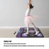 LOCADENCE Dance Mat, Soft Prevent Slip Wearable 100 Music 60 Games Mat, Dual Use Dancing Pad for TV Computer 100~240V view 4