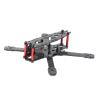 VERBANA 3 inch FPV Drone 135mm Wheelbase Mini FPV Frame Kit Carbon Fiber Rack Frame Kit Replacement Part for DIY 3 inch Prop 1103/1104/1305 FPV Racing Drone Accessories Part view 2
