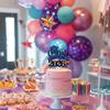 1 Pack Congrats Class of 2026 Cake Topper with Blue Glitter Diploma Graduation Cap Cake Pick Contrats Class of 2026 Cupcake Decorations for Graduation Theme High School Boys Girls view 3