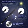 WizWonders Light Up Wizard Magic Wand with 5 Light Colors, Rechargeable Illuminating Constellation Wands for Kids Witch Cosplay Party Favors, Virgo view 2