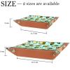 Bees Dice Tray PU Leather Dice Rolling Tray Folding Dice Holder for Dice Games, Like RPG, DND and Other Table Games view 4